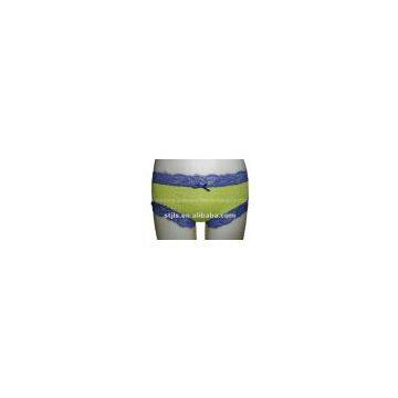 bikini underwear with lace trims (JLS2489)