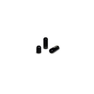 Black Halal Gelatin Capsule Size 0