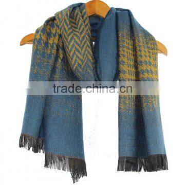 Women Winter Houndstooth Scarf EU Fashion Pashmina Scarf RL-243 photo-2