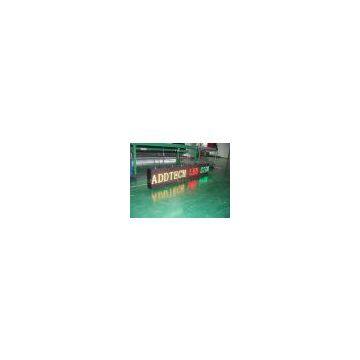 P10mm Tricolor LED Message Signage for USA customer