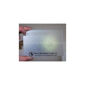 Oil-sand effect glass etching powder