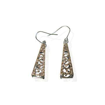 Сережки из 925 пробы серебра. Женская ювелирная продукция