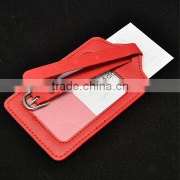 Full grain genuine leather Travel Genuine Leather Luggage Tags Suitcase Bag Name Address ID Label