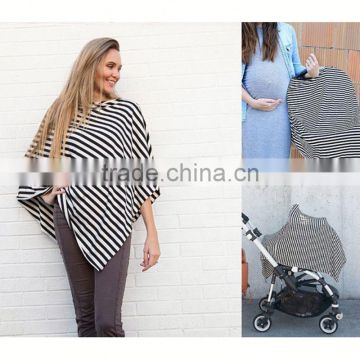 Multi-use Baby Nursing Cover Scarf Stretchy Baby Car Seat Cover