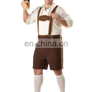 hot sale Oktoberfest Mens Costume sexy fancy dress costume Halloween costume for adult men AGM2030