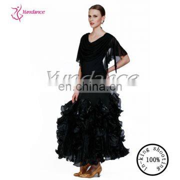 2016 Practice Fashion China Black Searching Lyrics Dance Dress Costumes AB034 photo-5