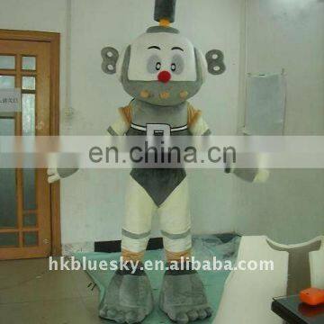 2012 3D robot mascot costume design