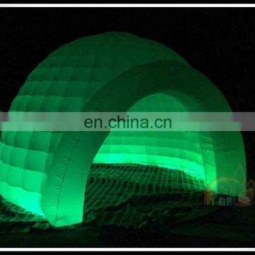 New Product Inflatable Round Shape Photo Booth LED Light Igloo Tent Dome Photo Booth