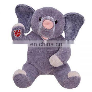 Smooth Elastic plush soft elephant toy /pillow