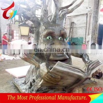 Christmas animatronic talking tree for garden decoration