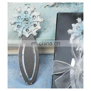 Blue Snowflake Bookmark