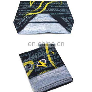 Elastic custom white bandana print headband