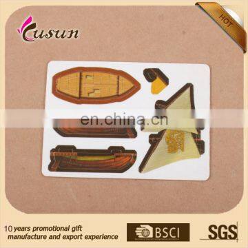 die-cut pp mateiral 3d puzzle customized diy puzzle