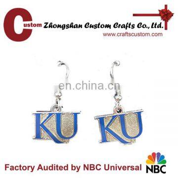 Advertising Custom Popular Souvenir earrings as gifts bulk Wholesale