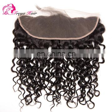 Wholesale Factory Price Brazilian Hair curly wave ear to ear lace frontal