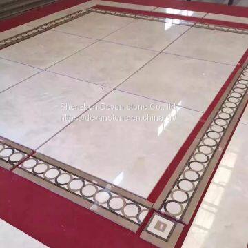 Marble Floor Waterjet Round Medallion photo-5