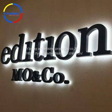 3d Letter Sign Letters Fabricated Different Styles Led Alphabet Backlit Letter Signage