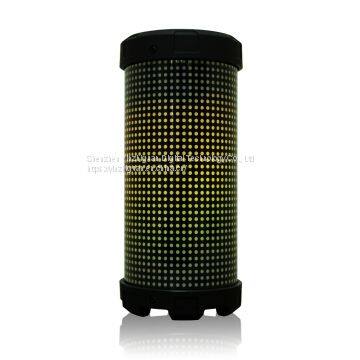 Bazooka Speaker Wireless Bluetooth Speaker Led Lights Pvc Panel Mini Music Box photo-3