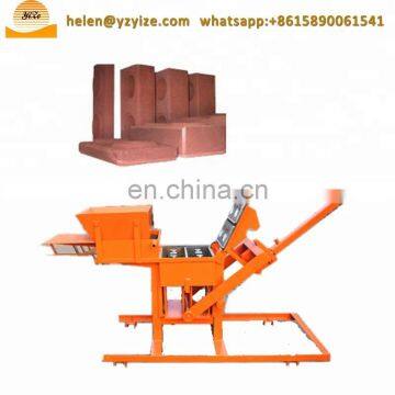 Factory Supply Manual Interlock Clay Brick Making Machine Price