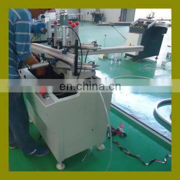 China Manual Vinyl Window Machine for V Transom Mullion Welding Tumor Corner Cleaning photo-3
