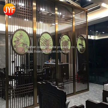 Jyf0057 Laser Cut Metal Partition Room Divider Screen Price Home Room Decorative Partitions Panels Black 3 Panel Metal Room Dividers