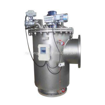 ss304 brush auto self cleaning filter for waste water