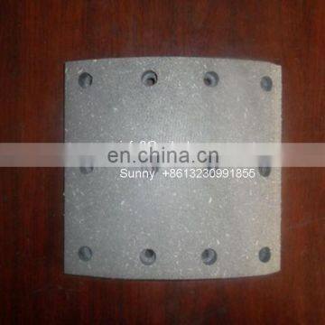 Truck trailer drum brake lining 19938