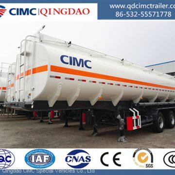 Cimc 3 Axles Carbon Steel/ Aluminum Alloy/ Stainless Steel 30,000 Liters, 35,000 Liters, 40,000 Liters, 42,000 Liters, 45,000 Liters Fuel Tanker / Oil Tanker photo-3