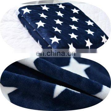 Polyester Material Printed Flannel Fleece Blanket photo-3
