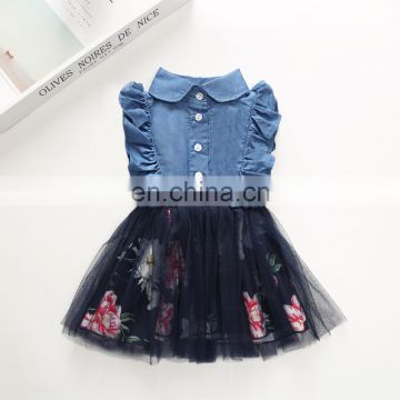 Kids Demin Dress Boho Dress Girl Dress