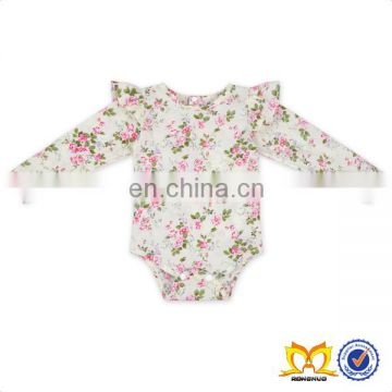 Cute Baby Pearl Sleeve Romper Girl Flower Bubble Jumpsuit Toddler One Piece Bodysuit