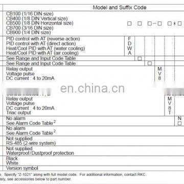 RKC Temperature Controller CB100FD07-M-DP-5N-A-Y photo-4