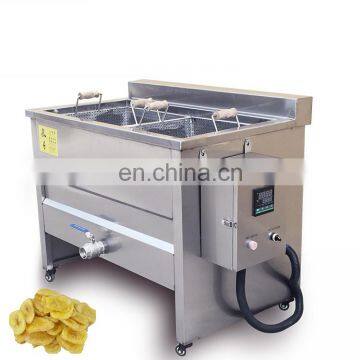 Double baskets magic table top electric deep fryer without oil