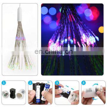 Hanging Firework LED Fairy String Light Christmas Party Decor Xmas 8 Modes Remote Outdoor Waterproof Christmas LED String Lights photo-2