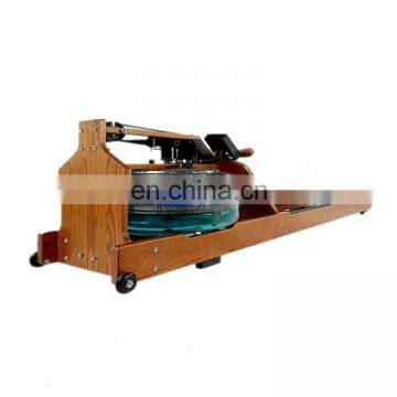 Good design warm-up exercise gym fitness equipment wooden water rowing machine SZX05