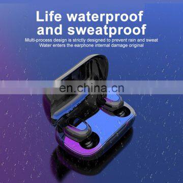 Original Life Waterproof and Sweatproof Bluetooth 5.0 Headphones 9D Holographic Sound Gaming Ear Phone Earphone photo-6