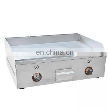Stainless Steel Gas Griddle Commercial Table Top Gas Griddle