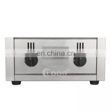 Smokeless Cast Iron Gas Volcanic Rock Grill Lava Rock BBQ Grill With Burners