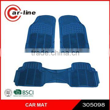 small size 3pcs non-slip pvc car mat