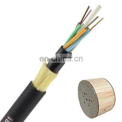 Adss Fiber Optic Cables 2 4 8 24 48 96 Core 12 Fiber G652D Single Mode Aerial Dark Optical Fiber Cable ADSS Outdoor photo-4