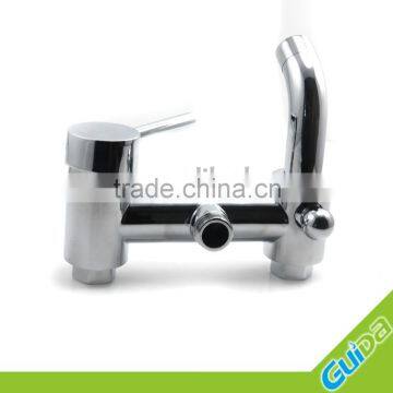Rain Shower Head Bathtub Mixer Tap Single Handle Hand Shower Set photo-4