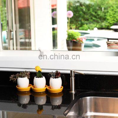 Egg Shape Ceramic Flower Planter Plant Pot