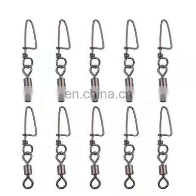 Lightweight Stainless Steel Connector For Fast Rotating Fishing Swivel photo-5