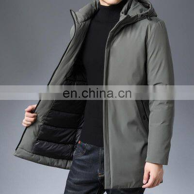 Christmas Xmas Sale Slim Coat Men's Jacket Winter Overcoat Plus Size Winter Puffer Jacket Men's Bread Bubble Coat photo-3