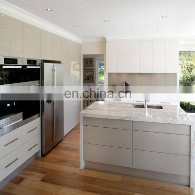 Guangzhou modern fiber kitchen cabinet manufacturer