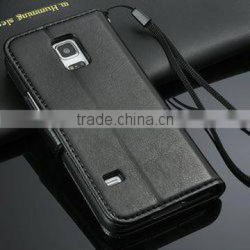 Stand Wallet Case for S5 mini,for s5 mini case