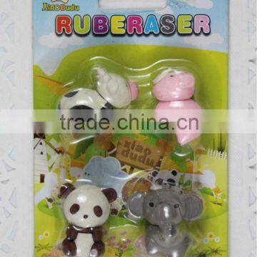 custom shape promotional back to school eraser