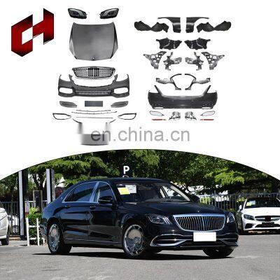 CH High Quality Car Accessories Front Grill Roof Spoiler Conversion Bodykit For Mercedes-Benz S Class W221 06-12 to W222 MAYBACH