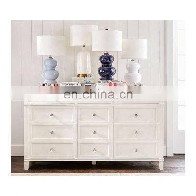 Extra Wide Simple Pattern Wooden Dresser With Spaciours Drawers for Bedroom photo-2