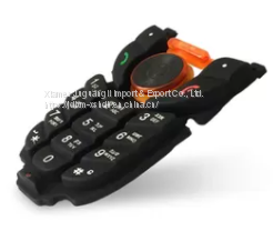 Debossed Pantone Color Elastomer Silicone Rubber Keyboard